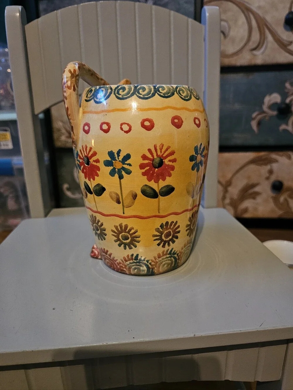 Modigliani Italy Whimsical Cat Vase